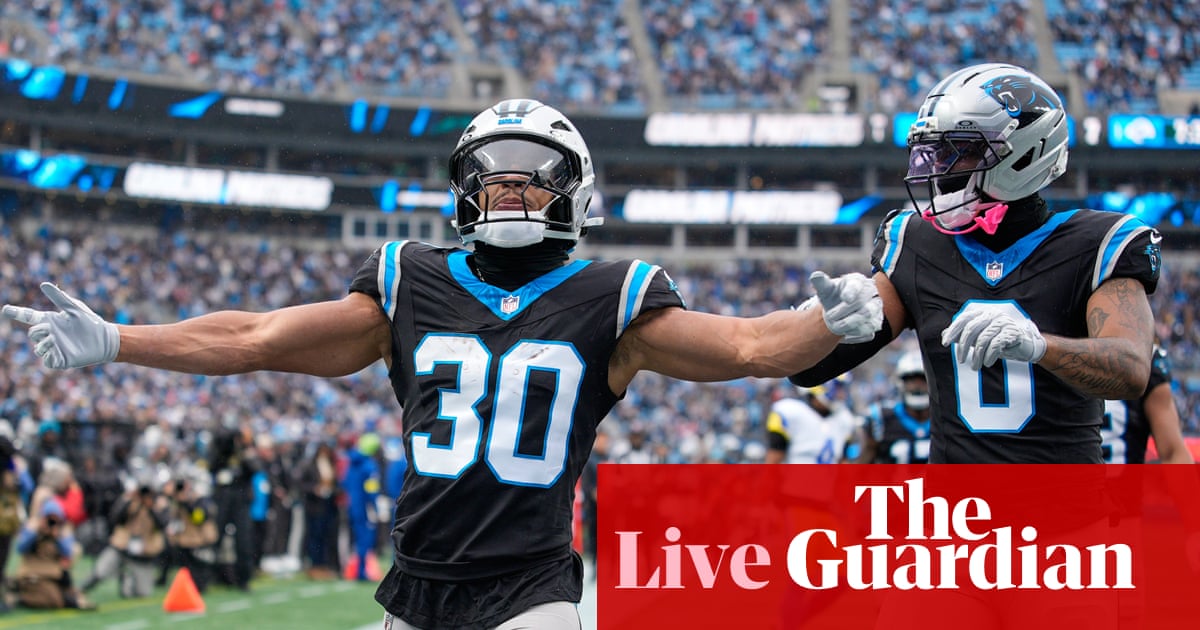  Rams v Panthers, Texans v Colts, Cardinals v Bucs and more: NFL week 13 – live | NFL