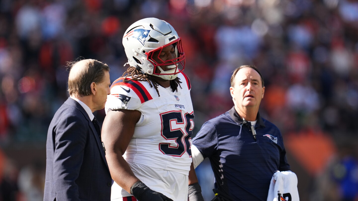  Report: Patriots G Jared Wilson has a high-ankle sprain