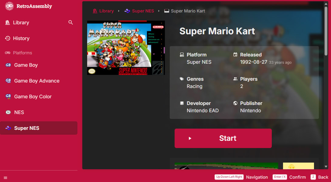 RetroAssembly Library