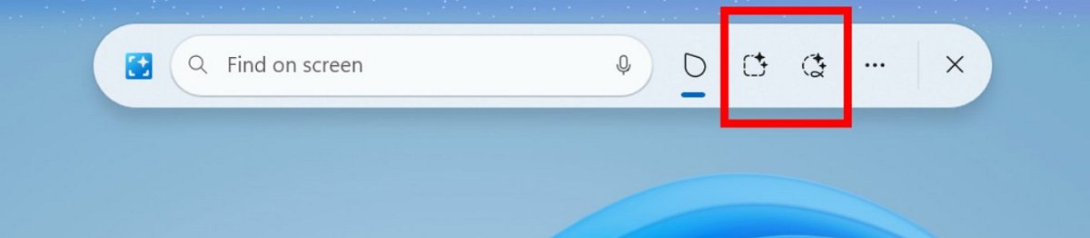 Click to Do new selection options