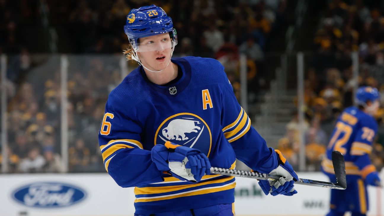  Sabres’ Rasmus Dahlin taking leave to support fiancée