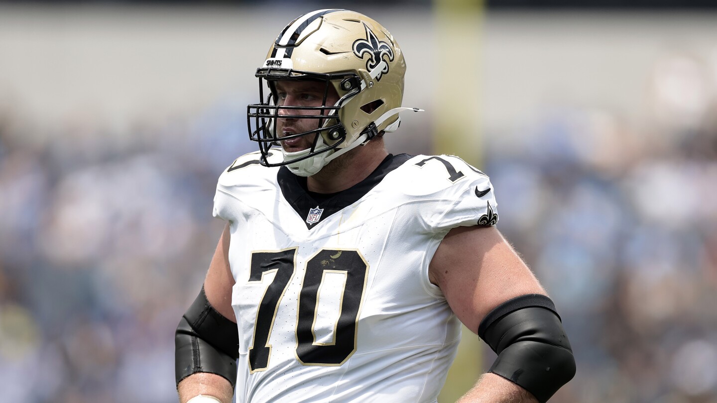  Saints trade OL Trevor Penning to the Chargers