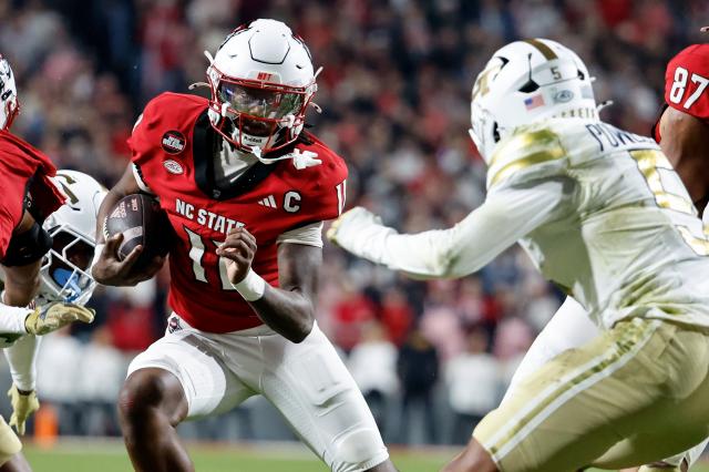  Scott, Bailey power NC State to 48-36 upset of No. 8 Georgia Tech for Yellow Jackets’ 1st loss :: WRALSportsFan.com