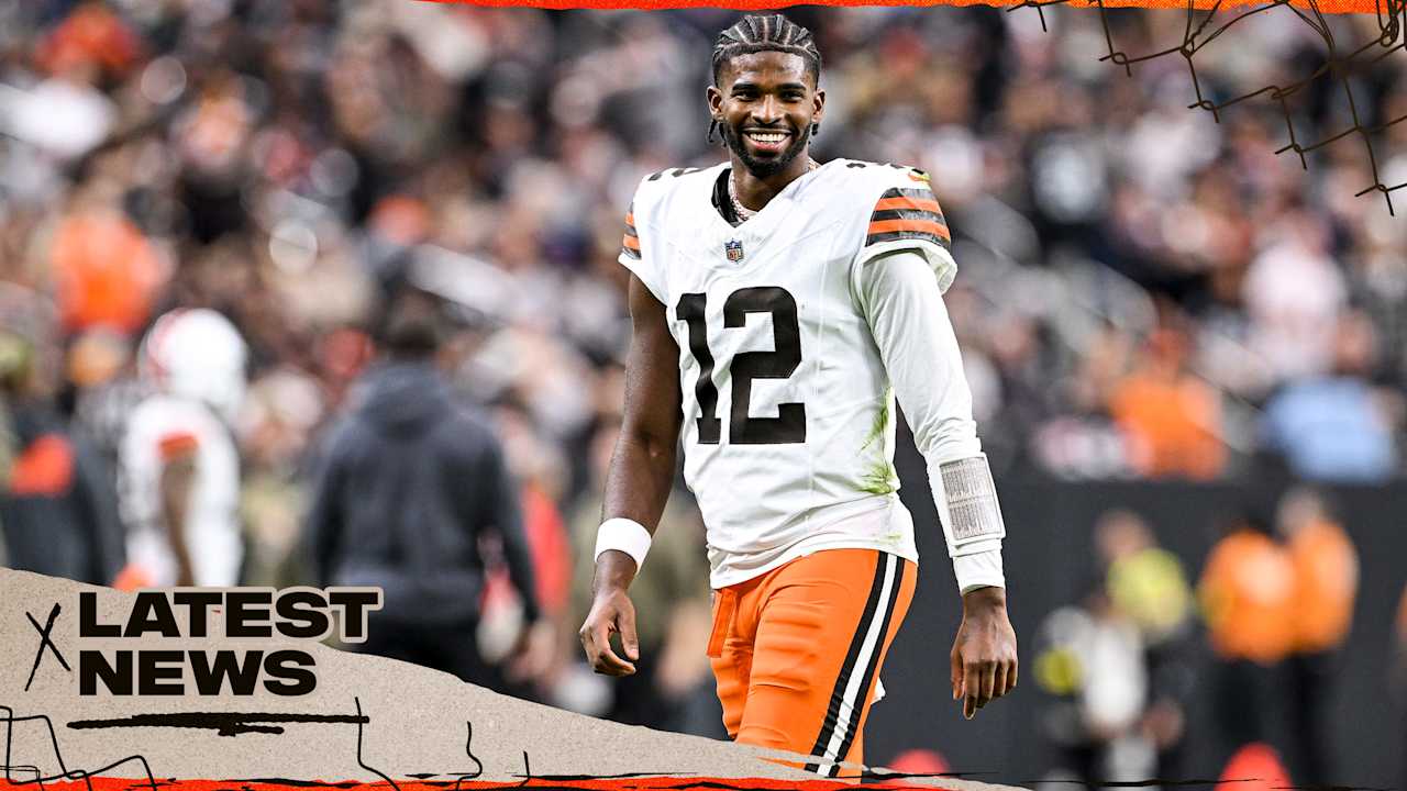  Shedeur Sanders named starting quarterback for Week 13