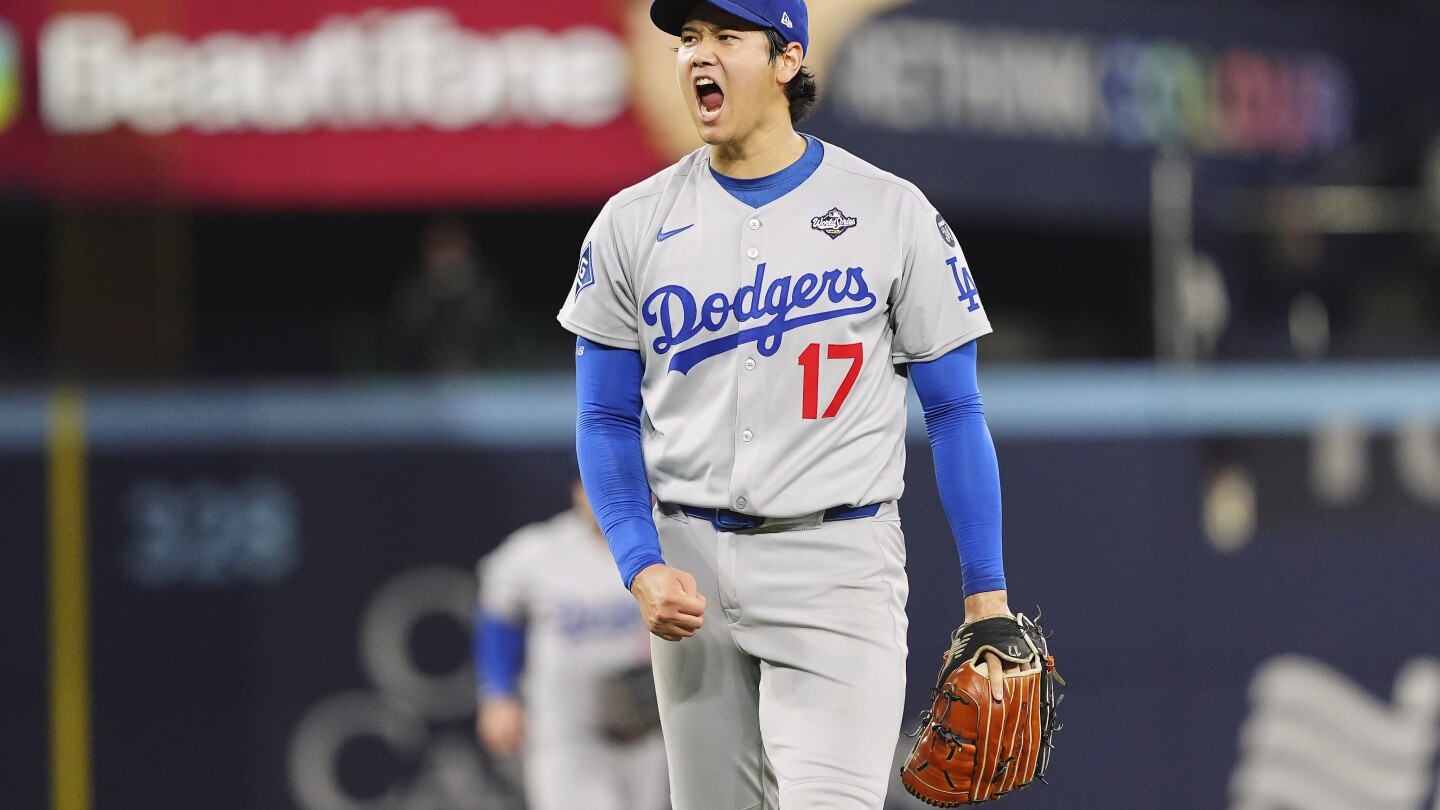  Shohei Ohtani chased in third inning of World Series Game 7