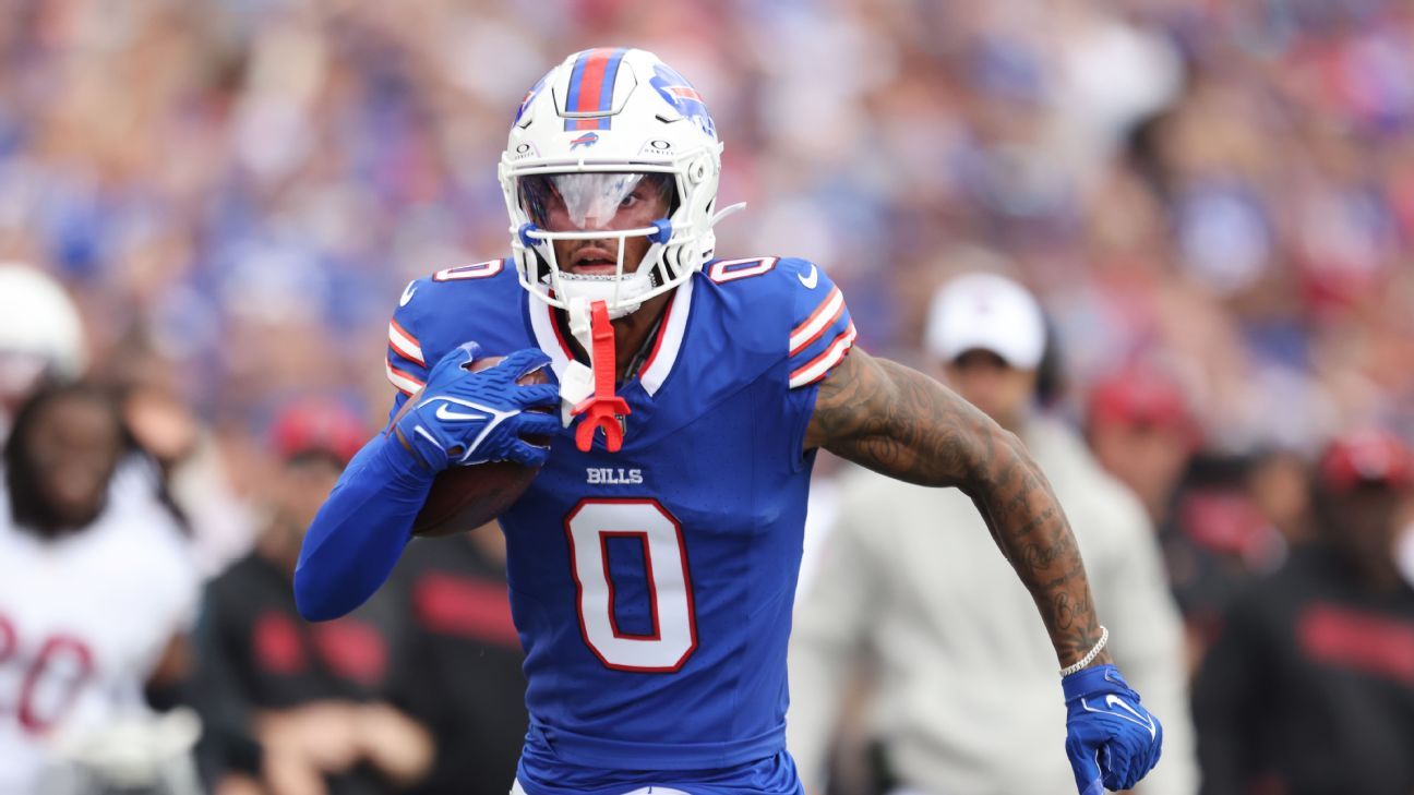  Source: Buffalo Bills’ Keon Coleman a healthy scratch again