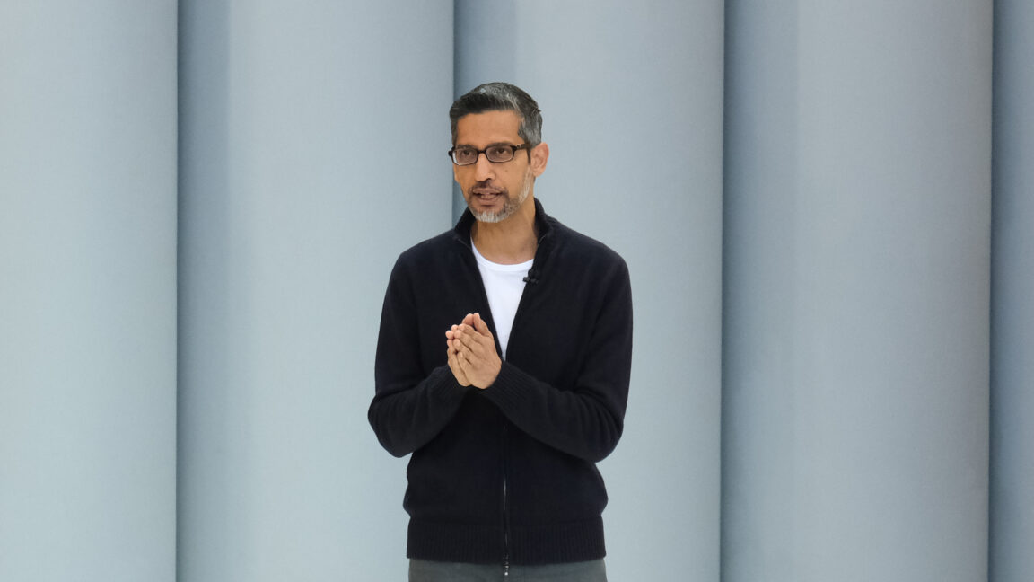  Google’s Sundar Pichai warns of “irrationality” in trillion-dollar AI investment boom