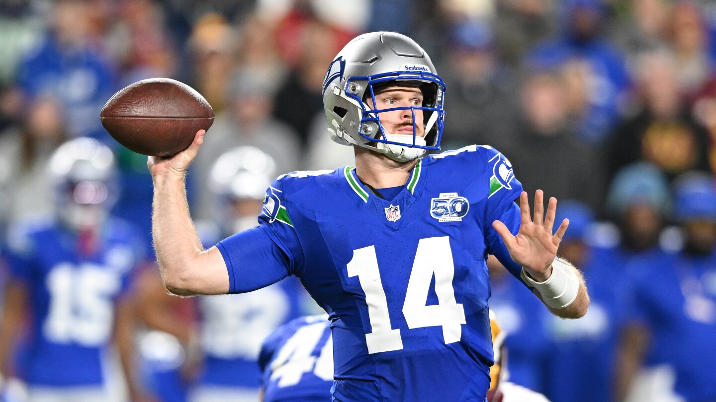  Sunday Night Football: Sam Darnold’s big night leads Seahawks to 38-14 win over Commanders