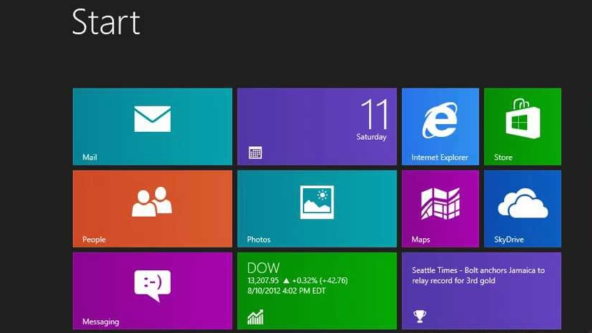 Windows 8 Start menu