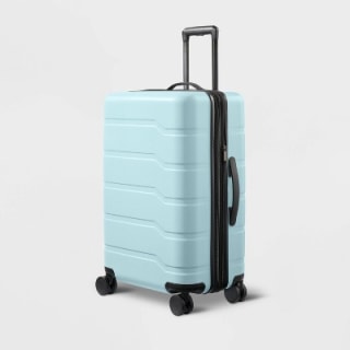 Open Story Hardside Medium Checked Suitcase