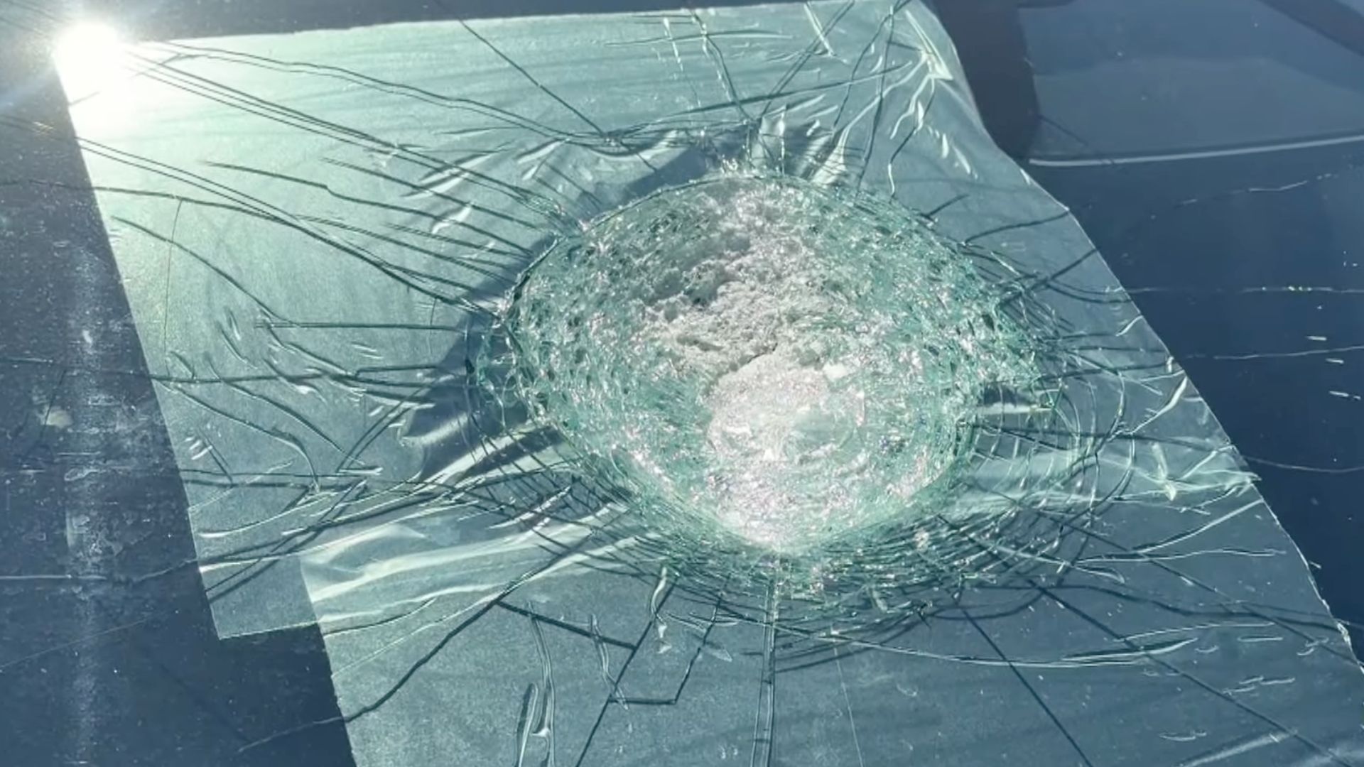  Tesla hit by object from sky, could be world-first meteorite car strike