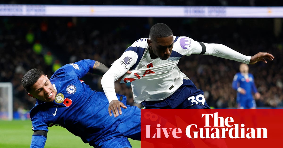  Tottenham v Chelsea: Premier League – live | Premier League