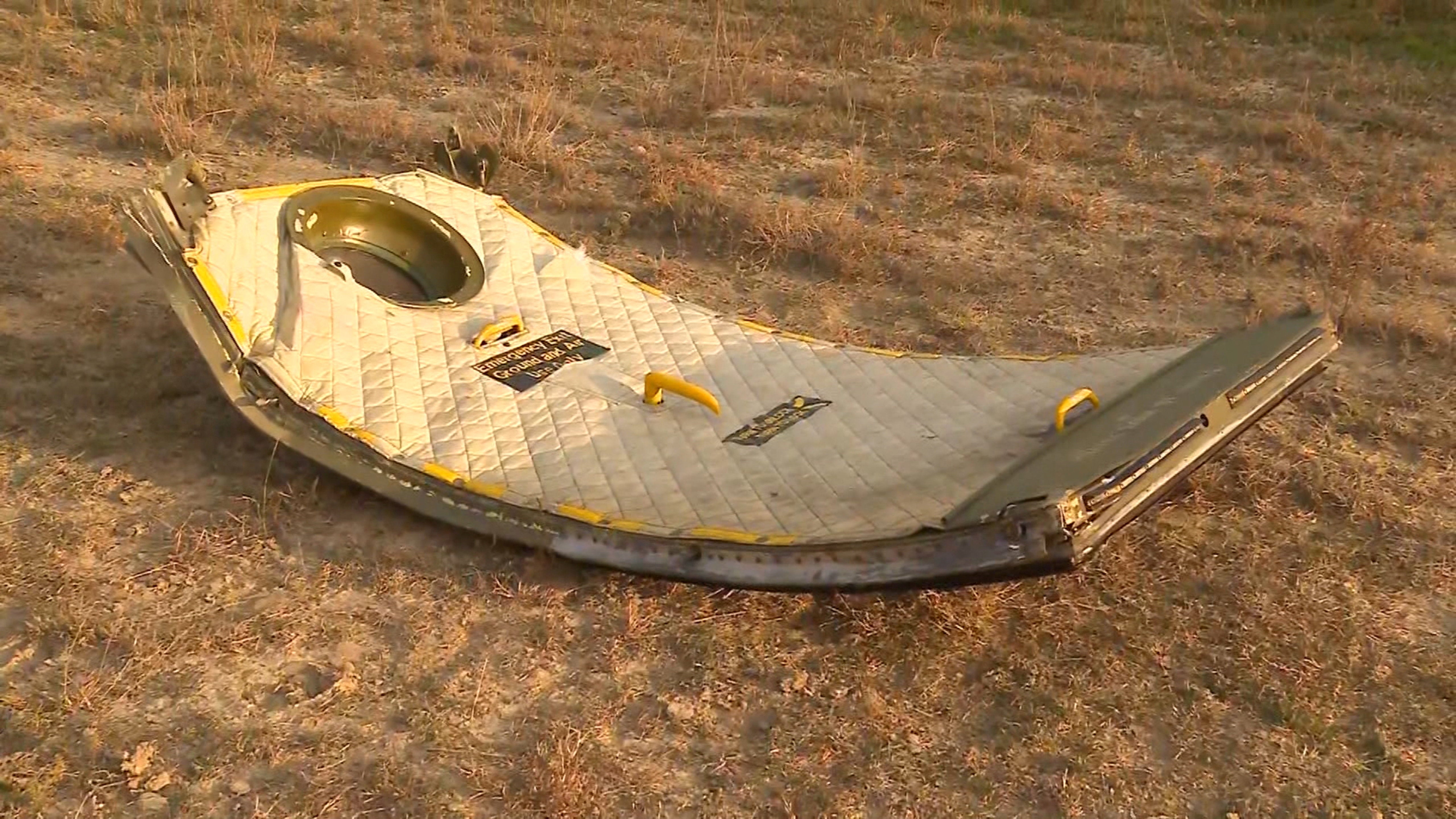 Wreckage has been found at the site of the crash