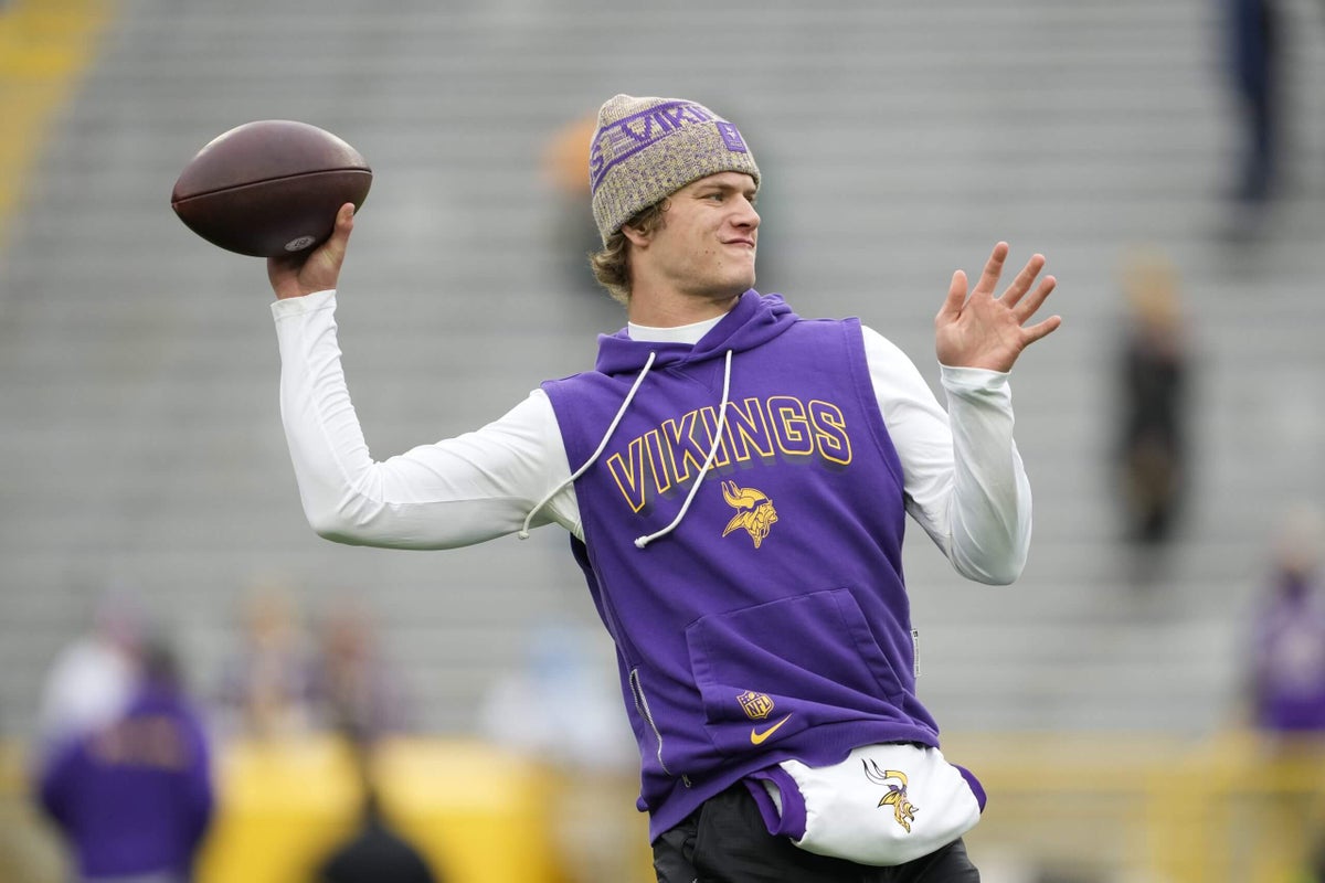  Vikings QB J.J. McCarthy not expected to play Sunday vs. Seahawks: Sources