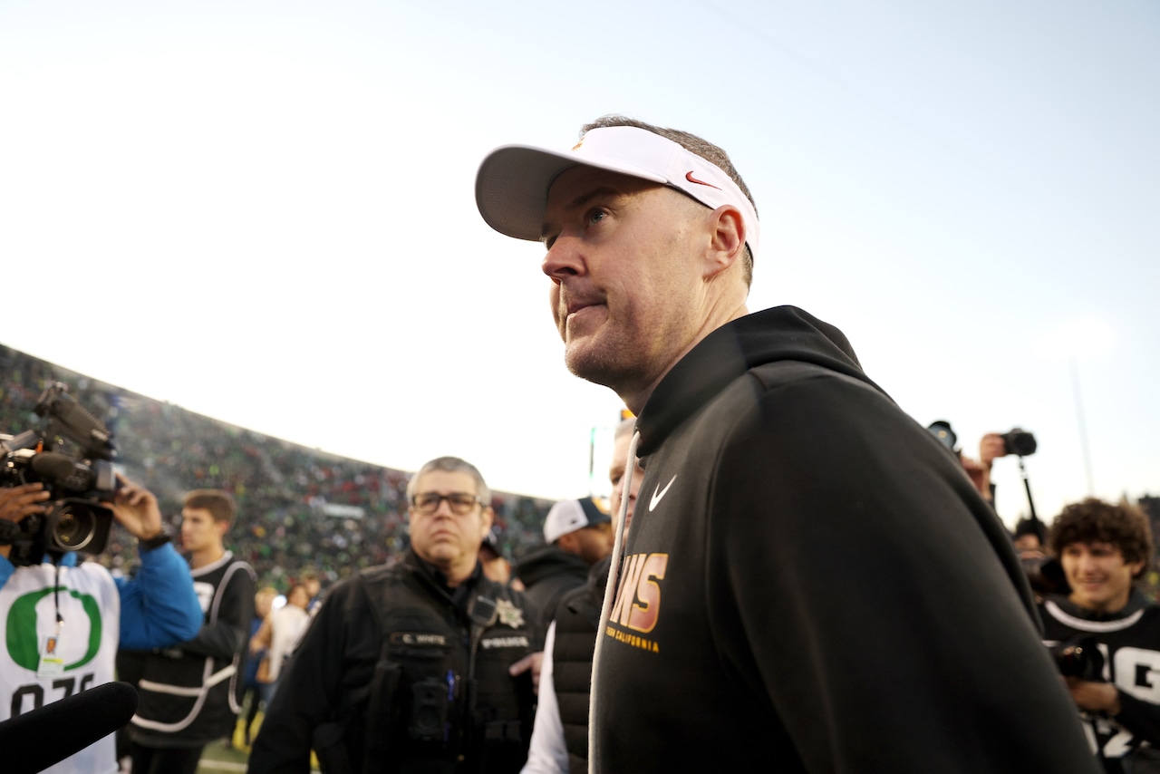  What Lincoln Riley said after No. 15 USC lost to No. 7 Oregon