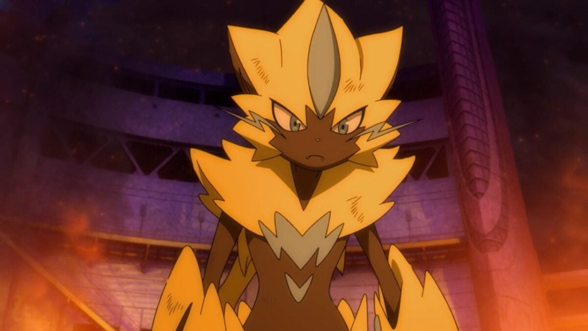  Z-A’s DLC Gives Zeraora An Edgy Mega Evolution