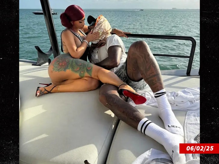 cardi b and stefon diggs insta 1