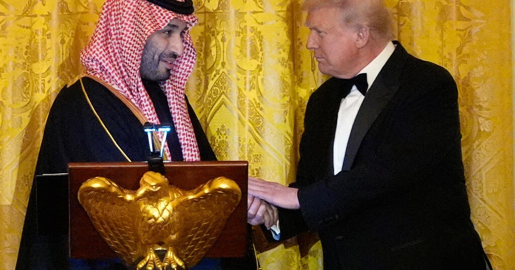  Trump says he’s making Saudi Arabia a major non-NATO ally