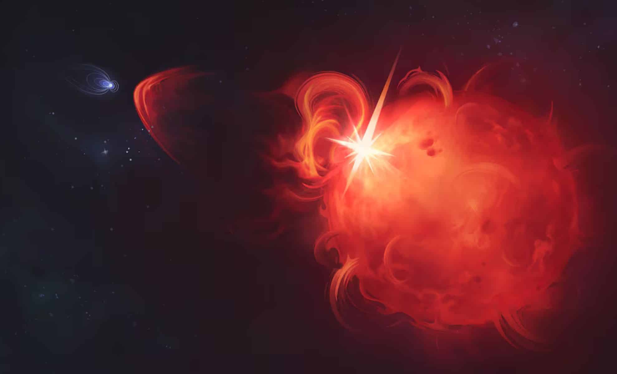  A Red Dwarf Star’s Explosive Outburst Might Be the Death of Nearby Planets