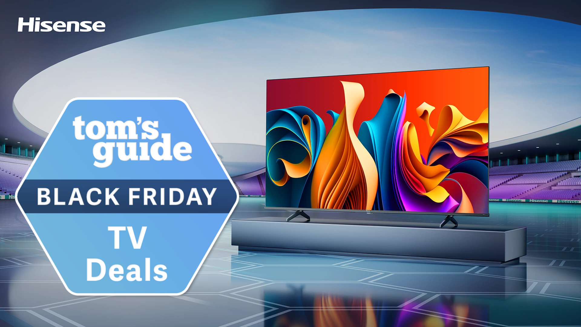 Hisense QD5 with black friday deals tag