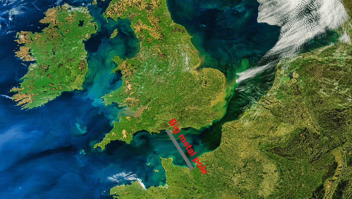  If You Had A Pole Stretching From England To France And Yanked On It, Would The Person On The Other End Be Yanked Instantly?