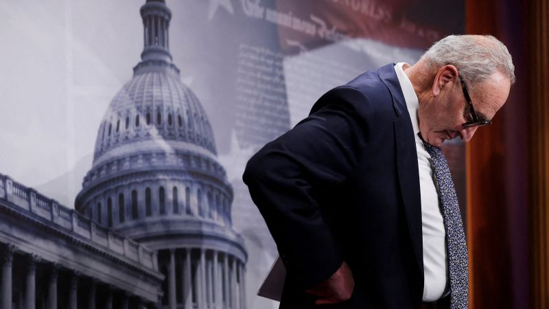  How the shutdown left Democrats questioning Chuck Schumer’s future more than ever