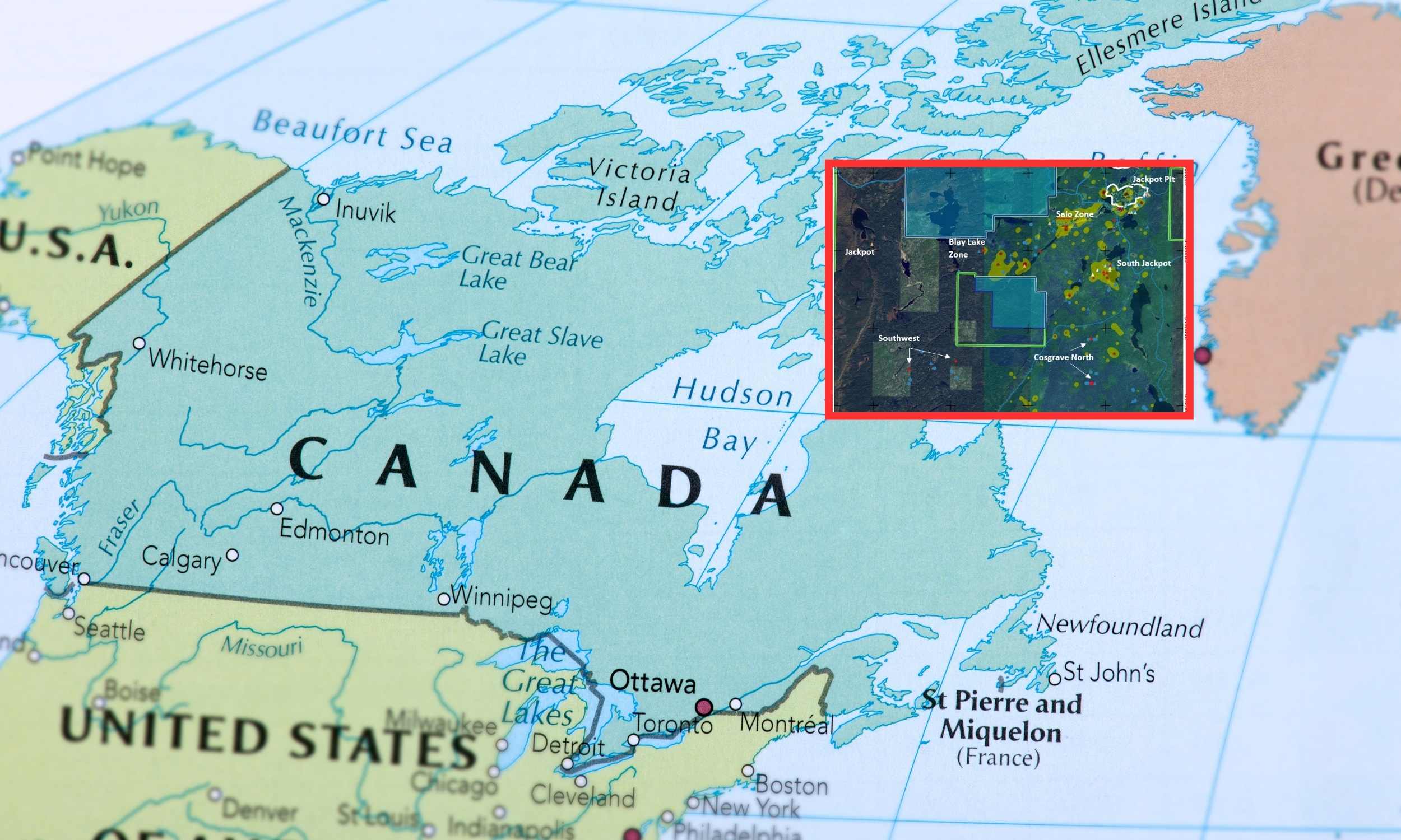  Six new areas rich in high-purity lithium discovered in Canada