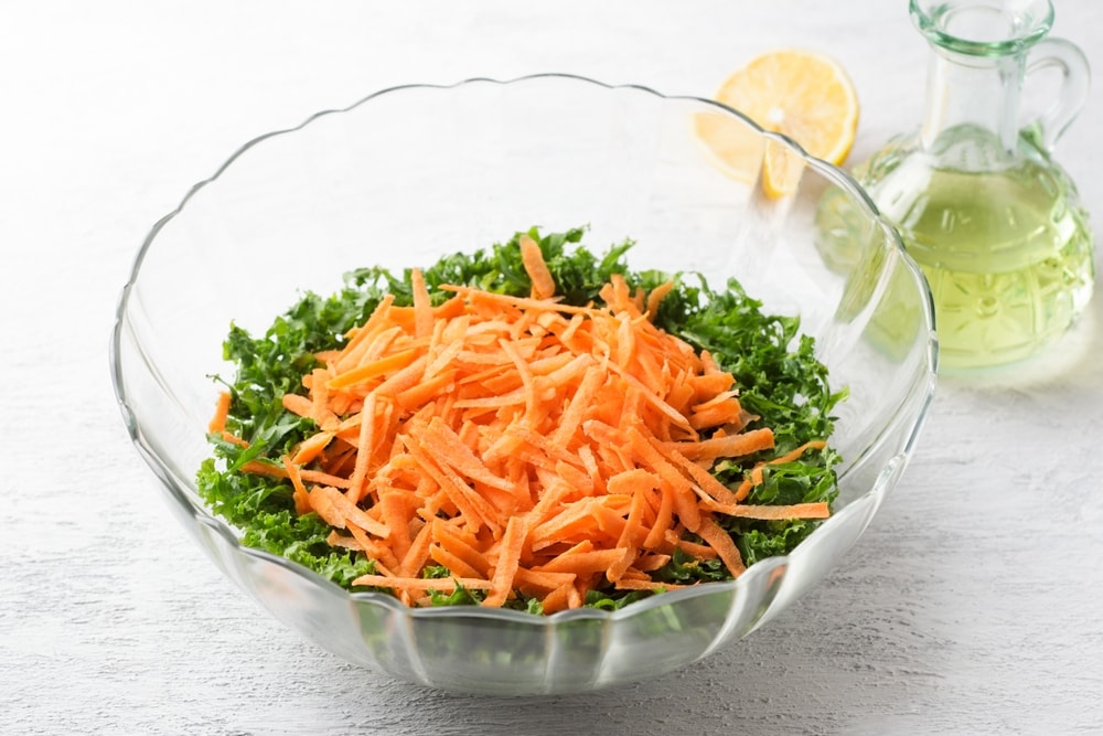 Carrots and kale are beneficial for good eye health. Carrot contains Vitamin A, while Kale contains Lutein.(Shutterstock)