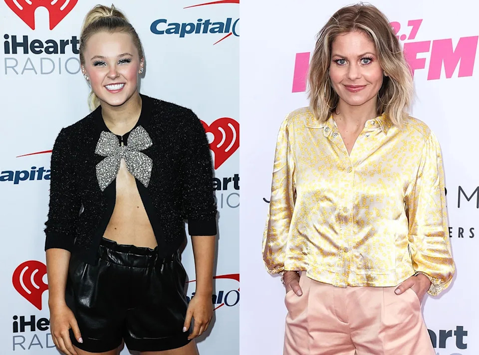 <p>JoJo Siwa vs. Candace Cameron Bure</p>