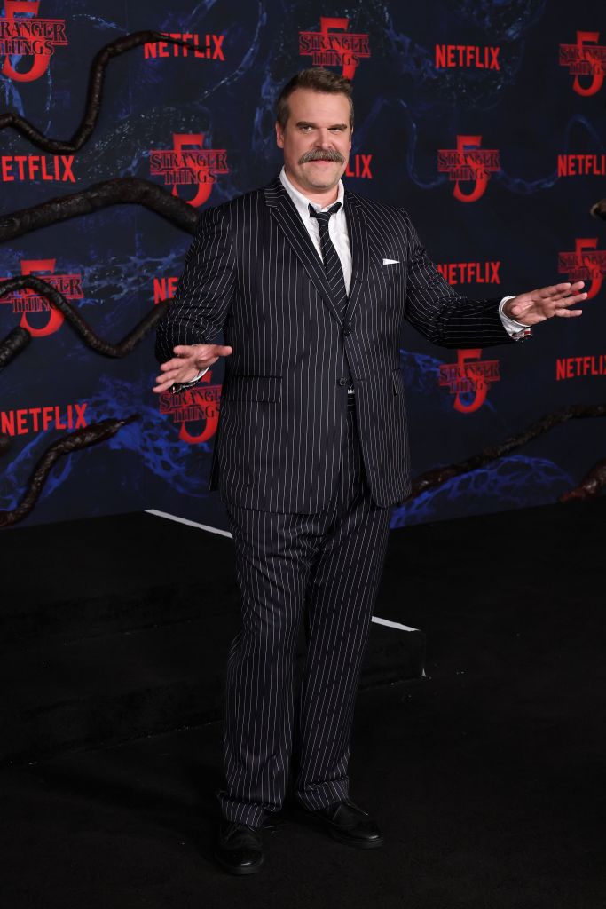 David Harbour attends the "Stranger Things" season 5 premiere