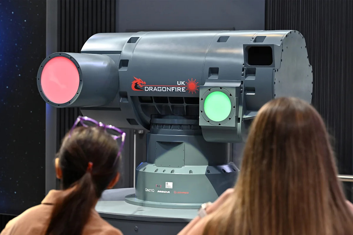  British Military Attacks Drones With Huge Laser