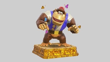 Donkey Kong Bananza DLC Event - Chunky Statue