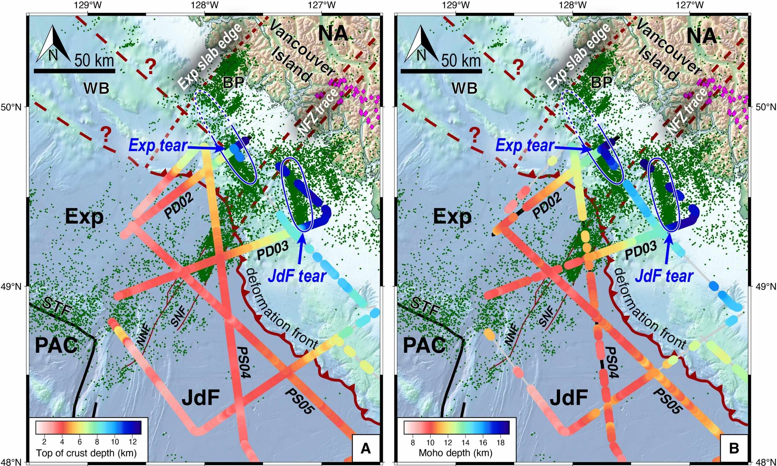  Earth’s crust is breaking apart off the Pacific coast