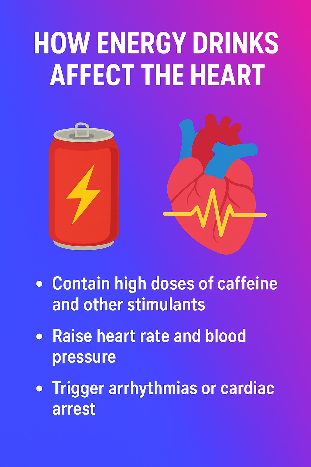 Energy drinks can trigger cardiac arrests in worst case scenarios, according to Dr Sood.(Image generated via ChatGPT)