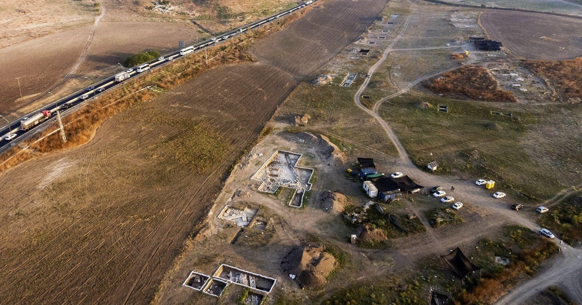 5,000-year-old wine press and evidence of religious rituals unearthed during highway construction project in Israel