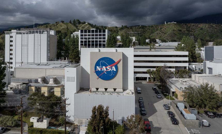 NASA's Jet Propulsion Laboratory is pictured on February 7, 2024 in Los Angeles, California. The center is widely respected for its work on projects such as robotic Mars exploration.