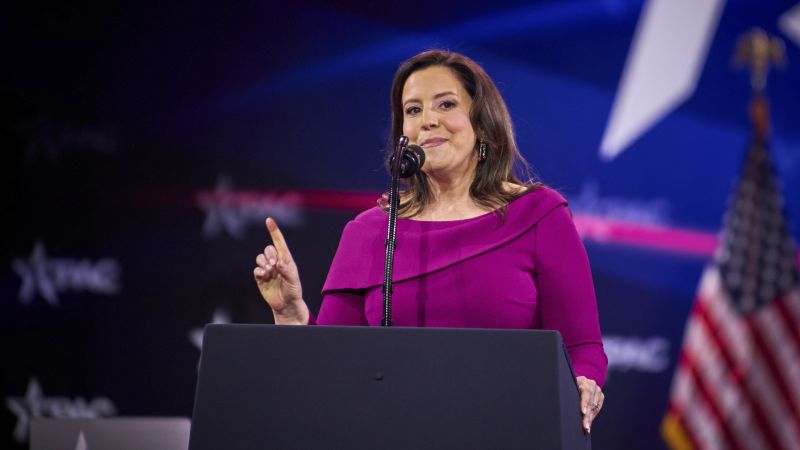  Elise Stefanik criticizes Hochul over affordability and Mamdani in campaign launch for NY governor