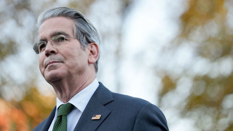  Treasury secretary says ‘we will see’ about $2,000 rebate checks to Americans as Supreme Court weighs Trump’s tariffs