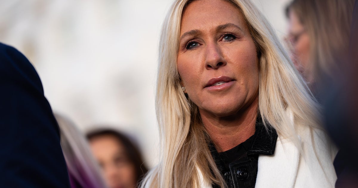  Marjorie Taylor Greene refutes reports that she’s considering running for president