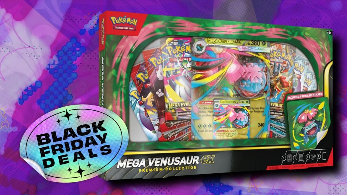  Best Pokémon TCG Black Friday deal: Preorder Mega Venusaur ex Premium Collection Box at market value on Amazon