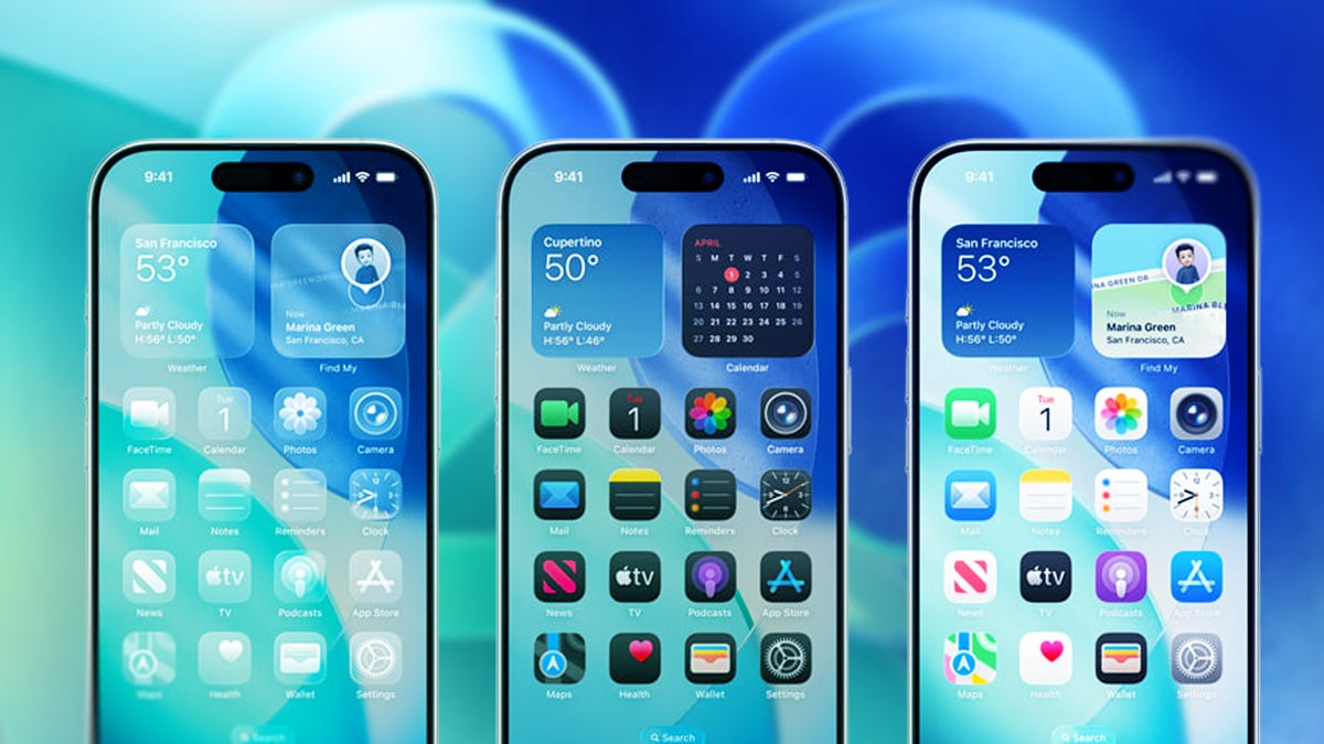  You Can Change Your iPhone’s Liquid Glass Design With This New iOS 26.1 Setting