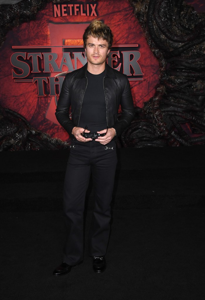 Joe Keery attends the "Stranger Things" season 5 premiere