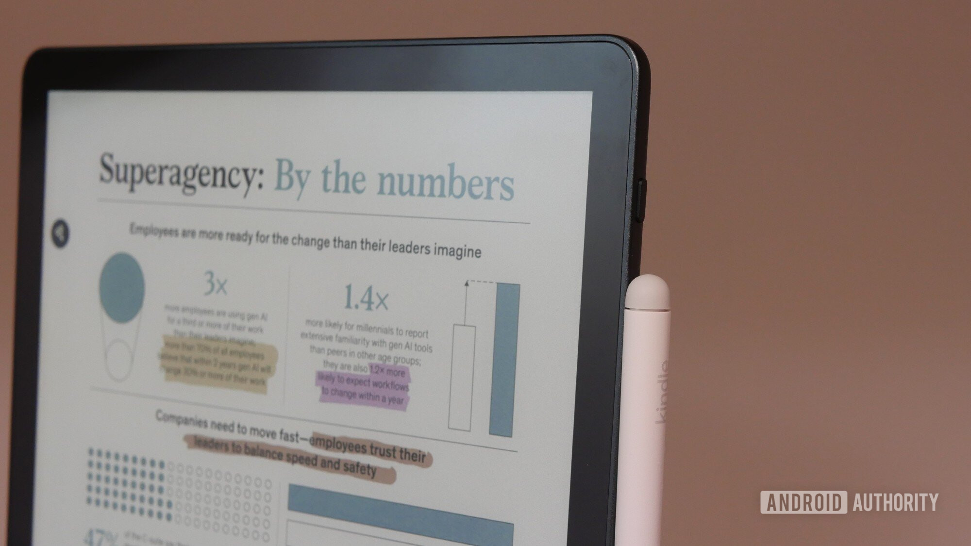 kindle scribe color pen The newest Scribe model features an updated front light.