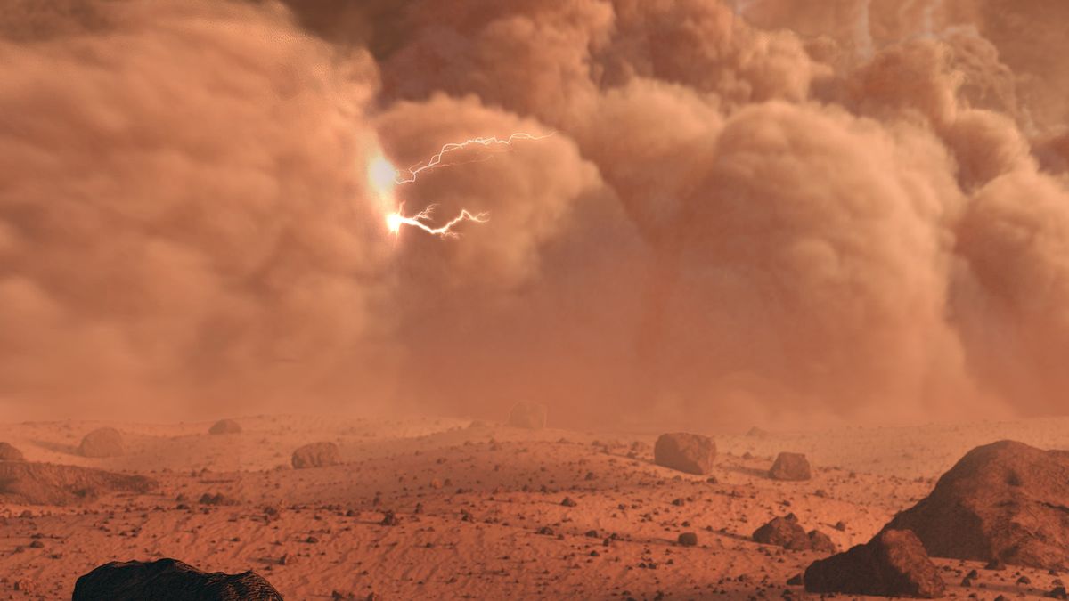  NASA Recorded Lightning Crackling on Mars For The First Time : ScienceAlert