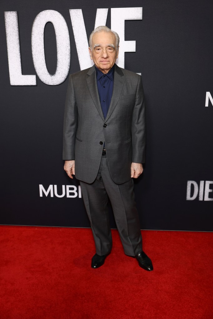 Martin Scorsese attends the "Die My Love" New York premiere