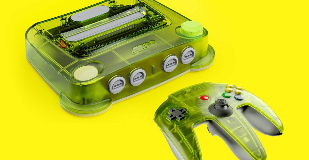  ModRetro recreated the N64 controller for its M64 console