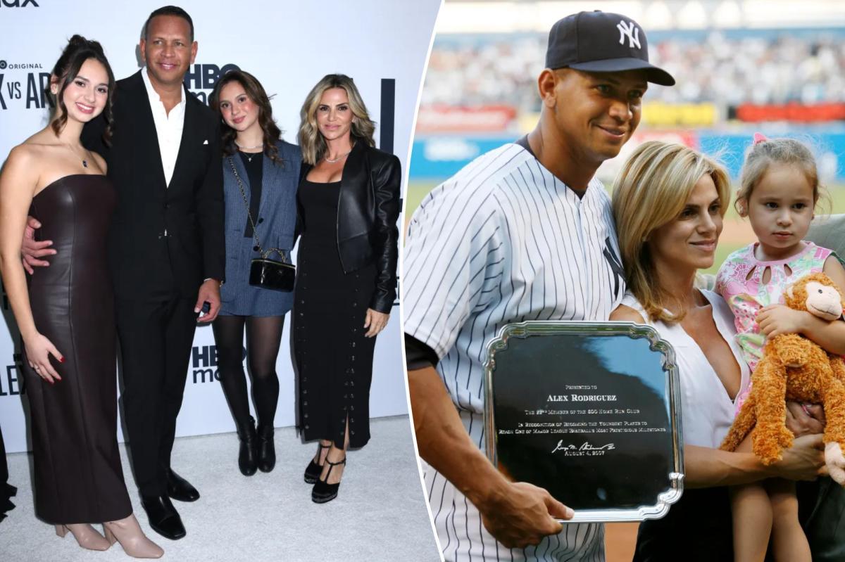  Alex Rodriguez’s daughters, ex-wife vulnerable about family life in HBO doc