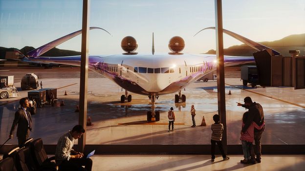  The sci-fi aircraft concept that could appear at an airport near you