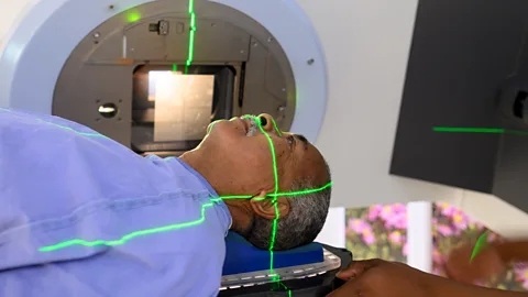 Getty Images Some researchers believe the increase in procedures with higher levels of ionising radiation such as CT scans could be contributing to the rise in rates (Credit: Getty Images)