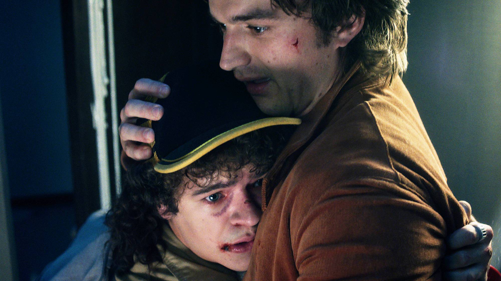 Gaten Matarazzo as Dustin Henderson and Joe Keery as Steve Harrington in "Stranger Things" season 5